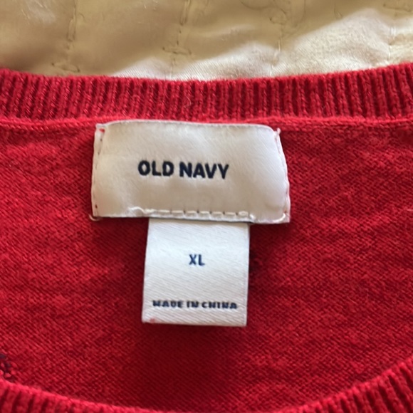 Old Navy - Crew polka dot sweater Size: XL - Picture 3 of 4